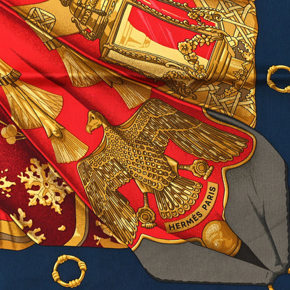 Hermes Silk Soleil De Soie Scarf 90 2 of 4