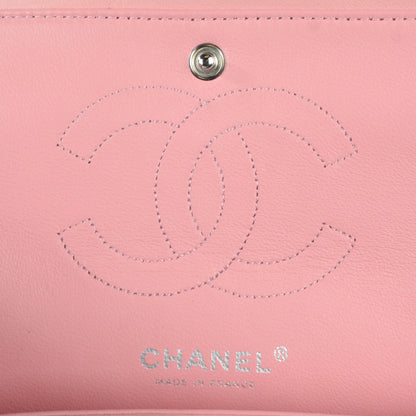 Chanel Lambskin Quilted Medium Double Flap Light Pink 6 of 9