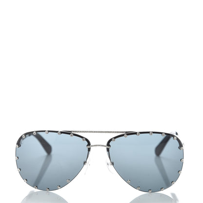 Louis Vuitton The Party Aviator Sunglasses Z0995W Black 2 of 7