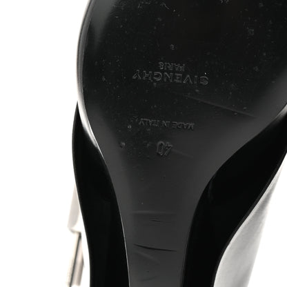 Givenchy Calfskin Shark Lock Ankle Boots 40 Black 7 of 9