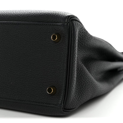 Hermes Togo Kelly Retourne 32 Black 11 of 14