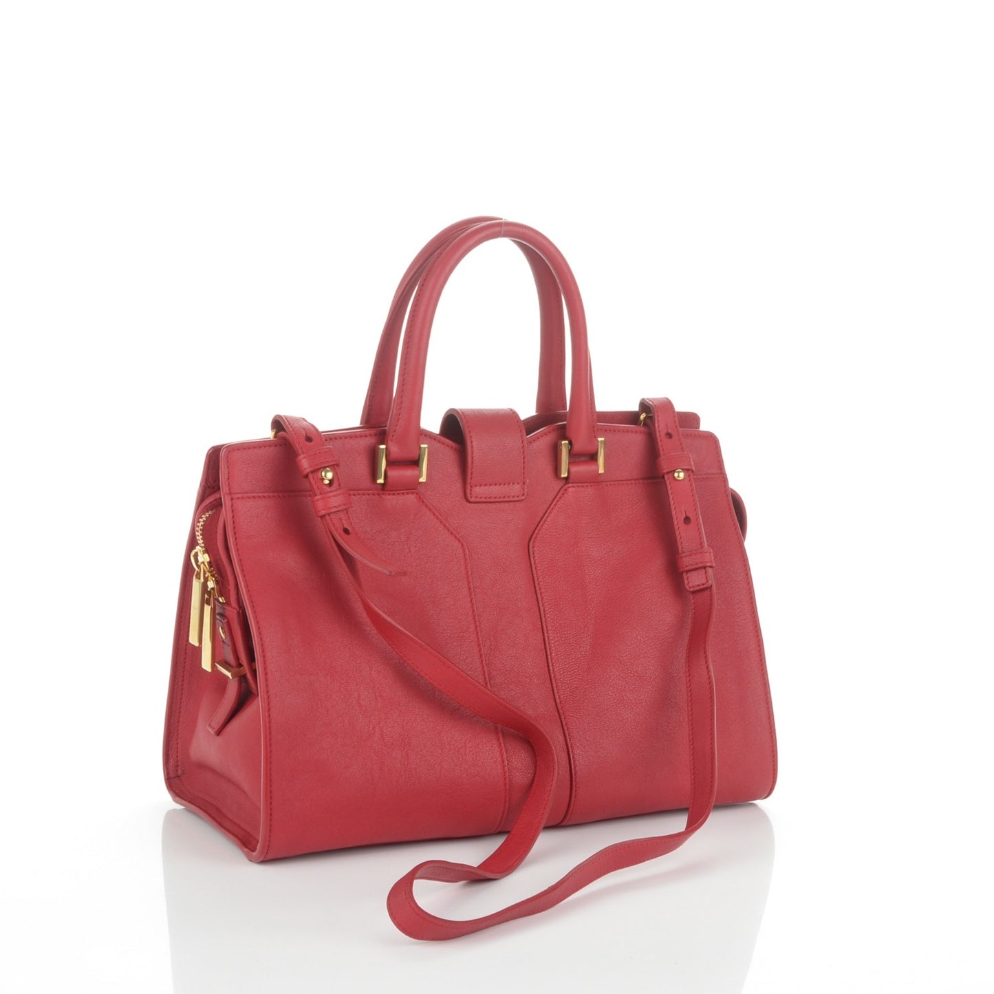 Sheepskin Small Cabas ChYc Rouge Orient