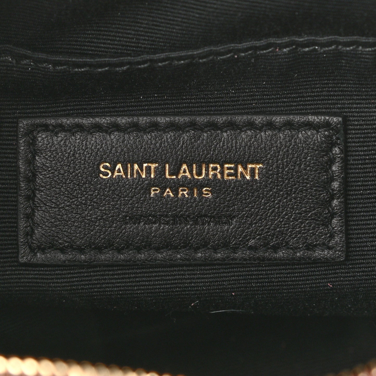 Calfskin Matelasse Monogram Lou Belt Bag Dark Legion Red