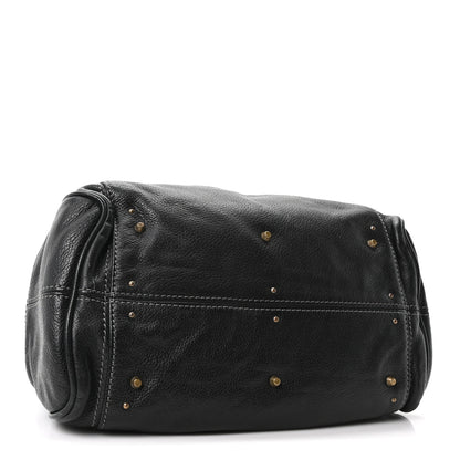 Chloe Grained Calfskin Paddington Tote Black 4 of 10