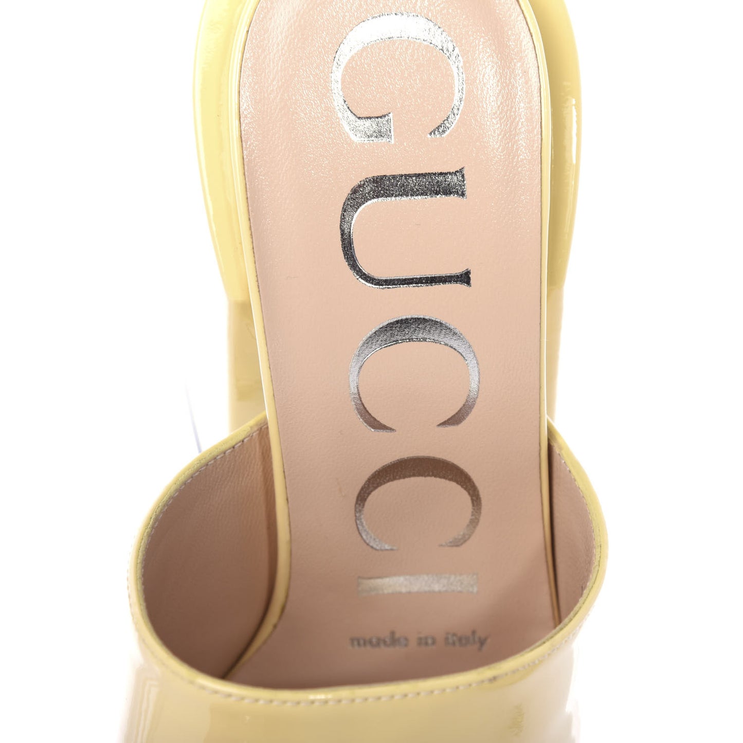 Patent Lexi Horsebit High-Heel Slide Sandals 35 Burro