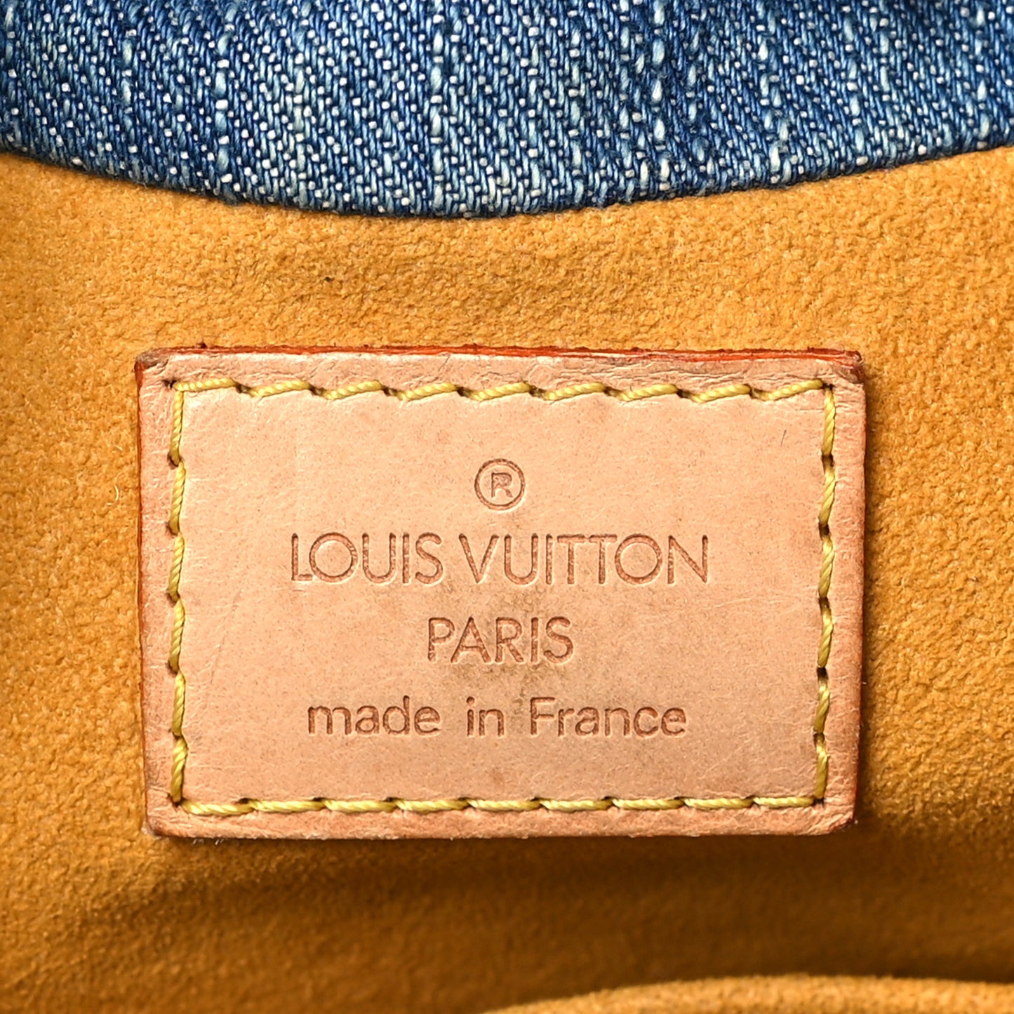 Monogram Denim Pleaty Blue