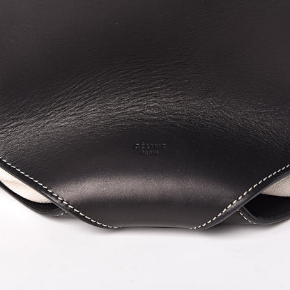 Celine Natural Calfskin Large Holdall Shoulder Bag Black 8 of 11