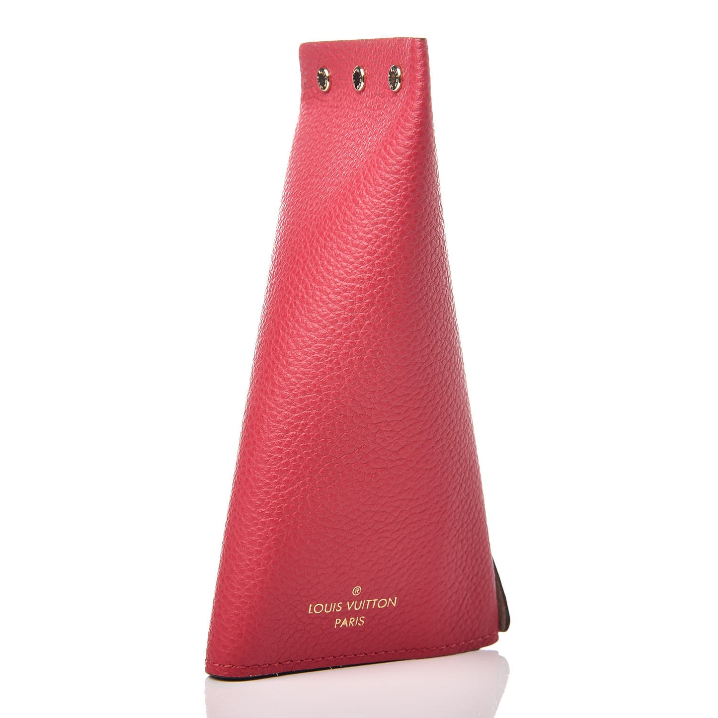 Calfskin Berlingot Key Holder Fuchsia