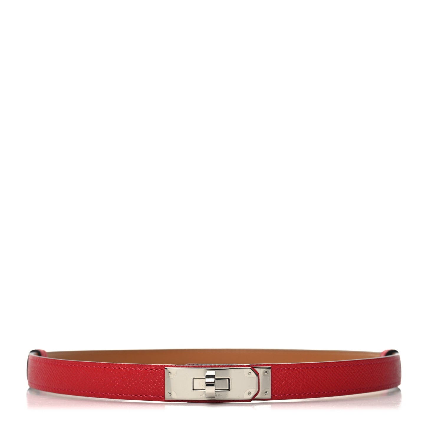 Epsom Kelly Belt Rouge Casaque