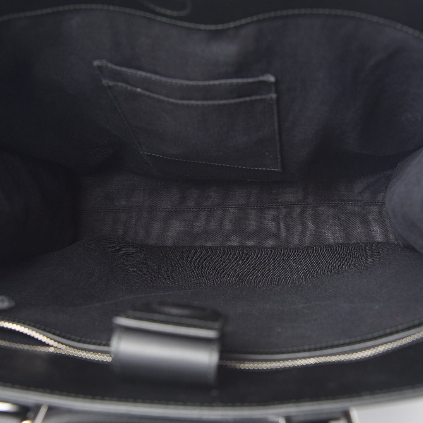 GG Supreme Monogram Web Angry Cat Embroidered Vertical Tote Black Grey