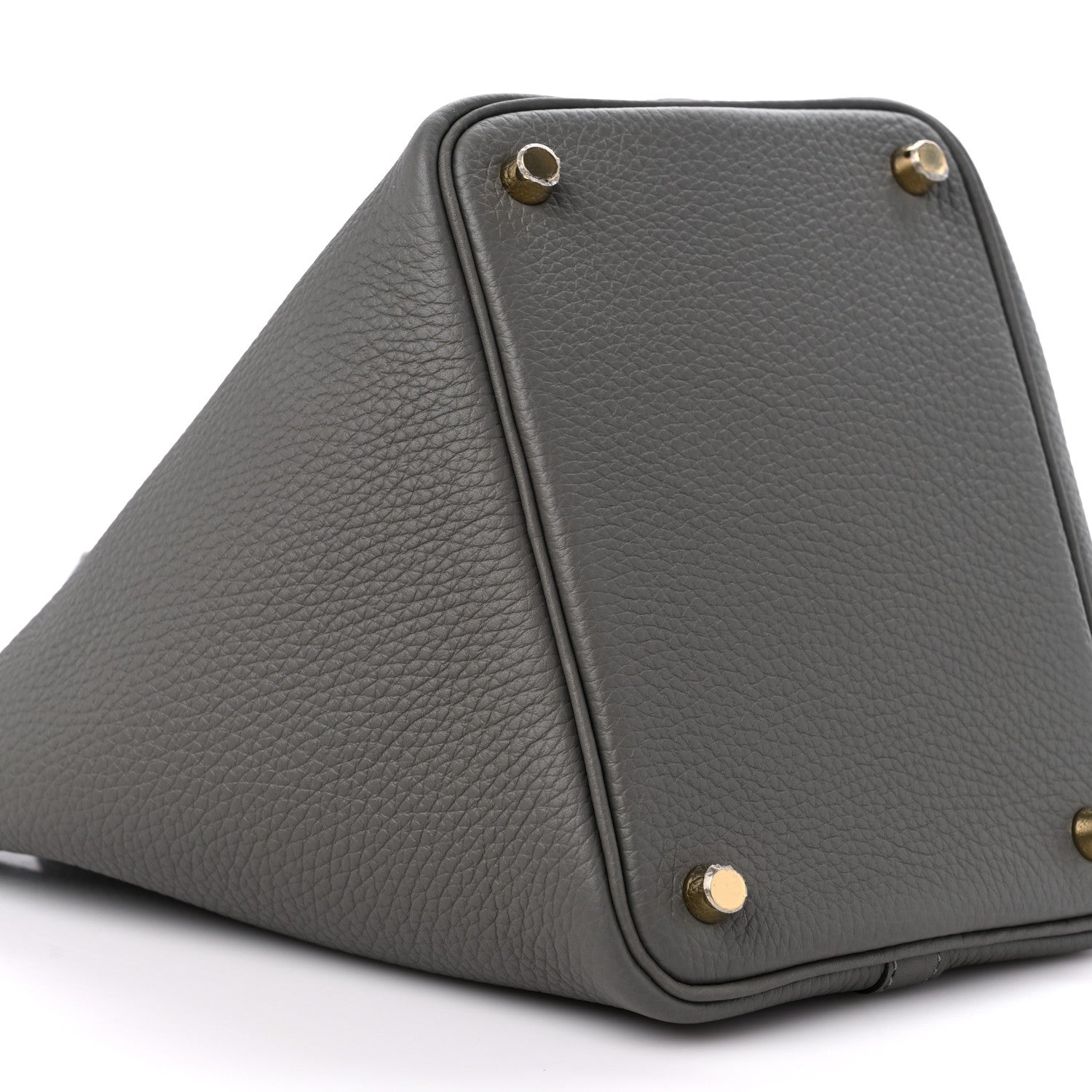 Hermes Taurillon Clemence Picotin Lock 18 PM Gris Meyer 8 of 10