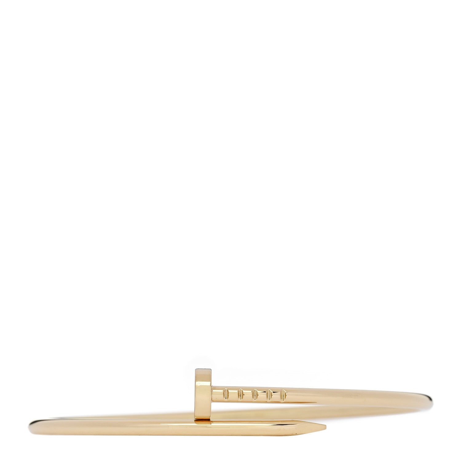 Cartier 18K Yellow Gold Small Juste Un Clou Bracelet 17 1 of 4