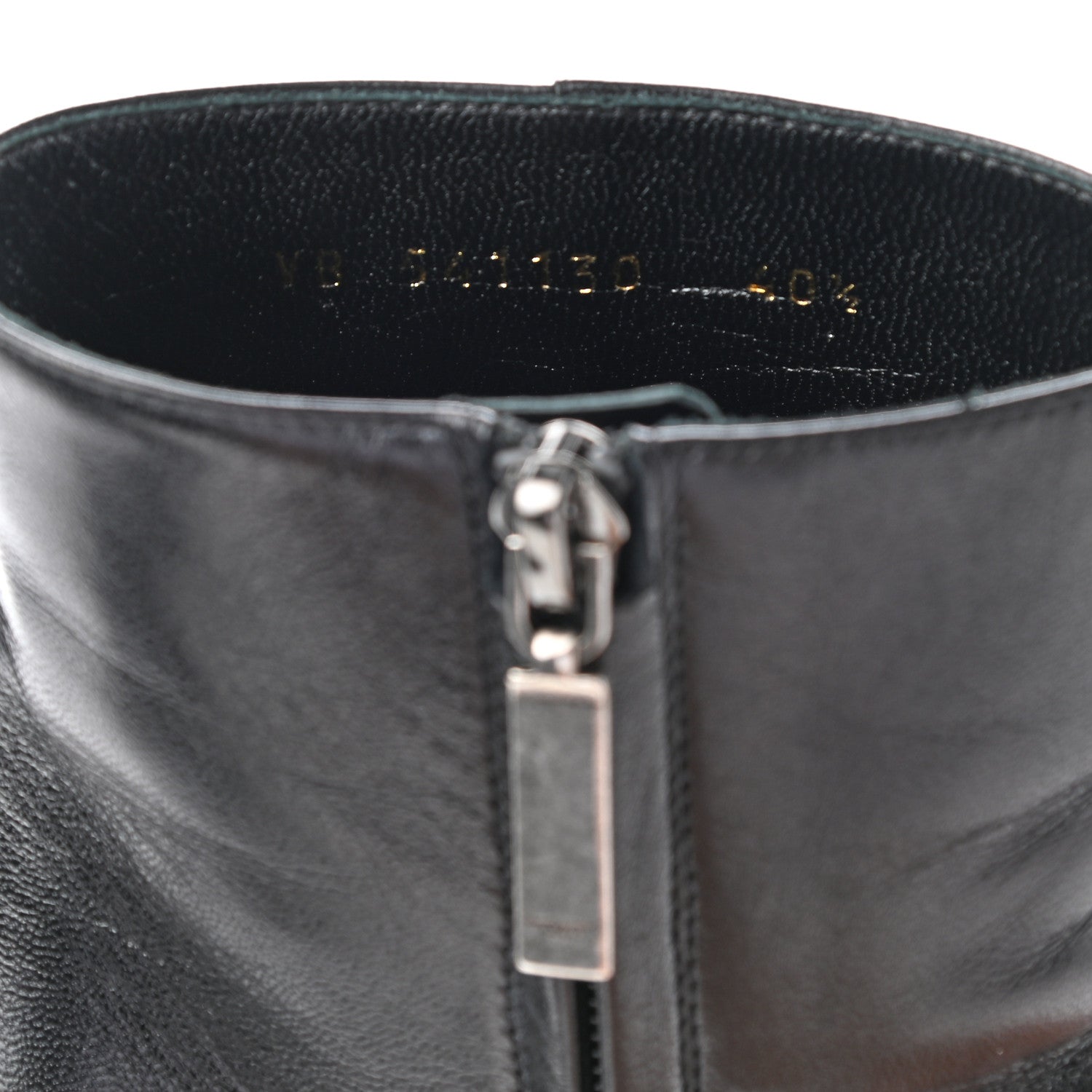 Saint Laurent Nappa Vendome Loulou Ankle Zip Boot 40.5 Black 8 of 13