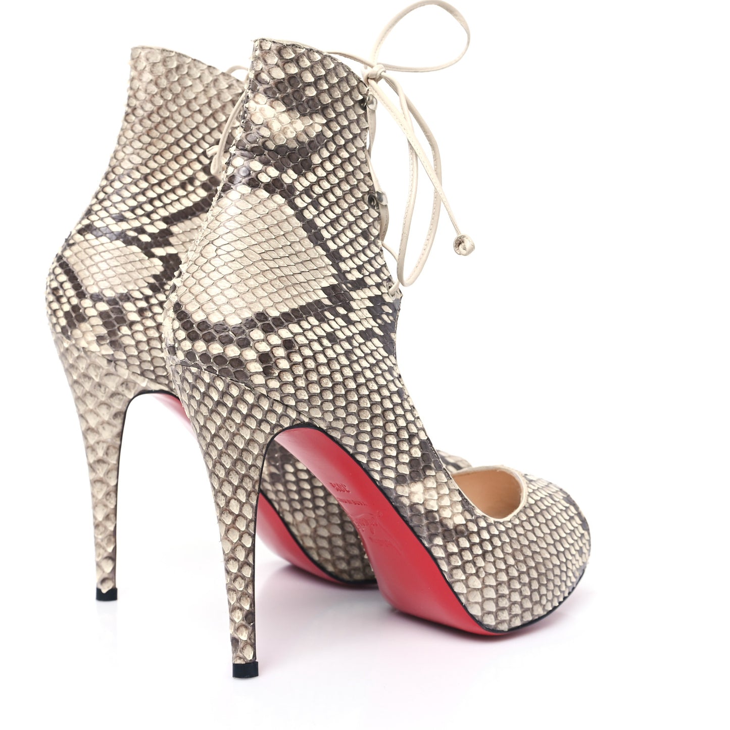 Snakeskin Juste 120 Pumps 38.5 Roccia