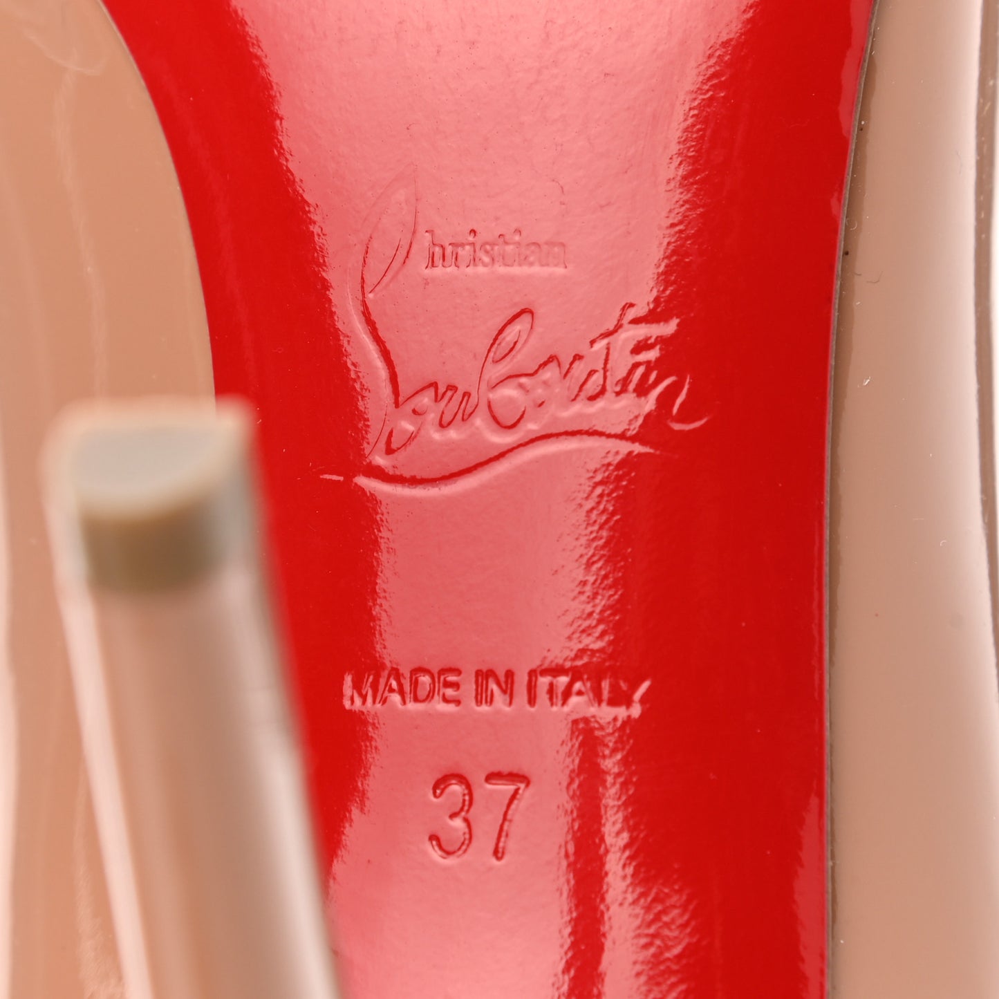 Patent Pigalle Follies 100 Pumps 37 Nude
