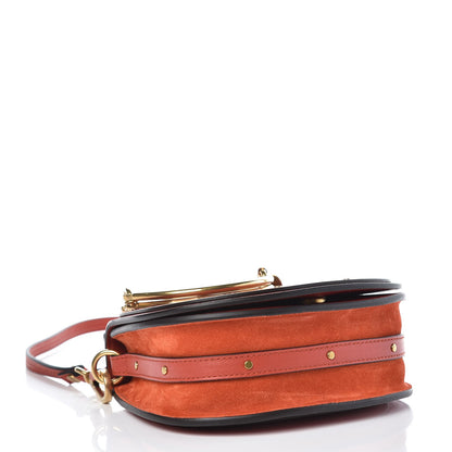 Chloe Calfskin Small Nile Bracelet Bag Earthy Red 4 of 7