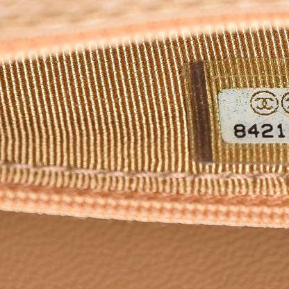 Chanel Caviar Quilted Jumbo Kelly Flap Beige 11 of 11