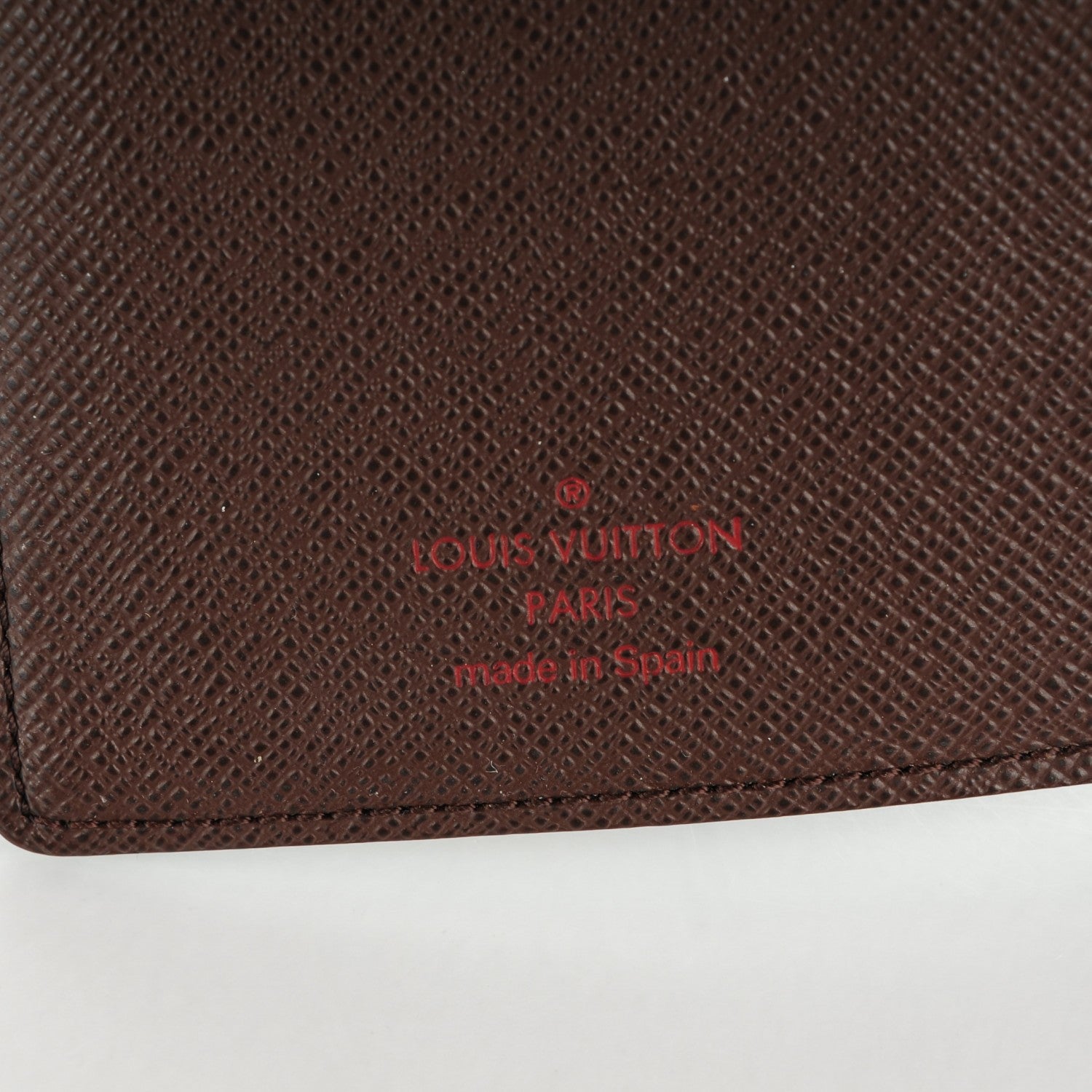 Louis Vuitton Damier Ebene Pocket Agenda Cover 6 of 7