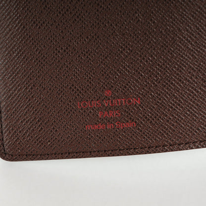 Louis Vuitton Damier Ebene Pocket Agenda Cover 6 of 7