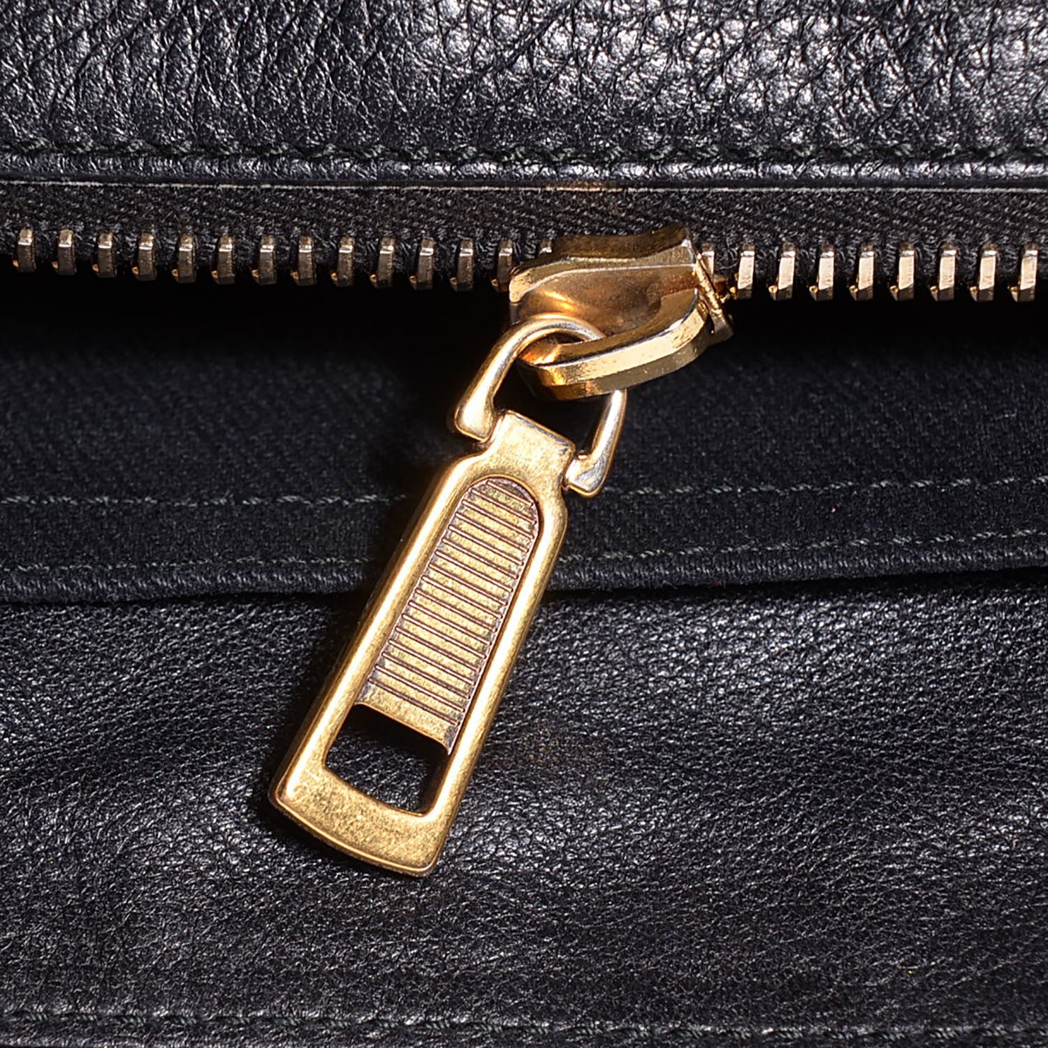 Saint Laurent Calfskin Medium Travel Muse Two Tote Black 9 of 9