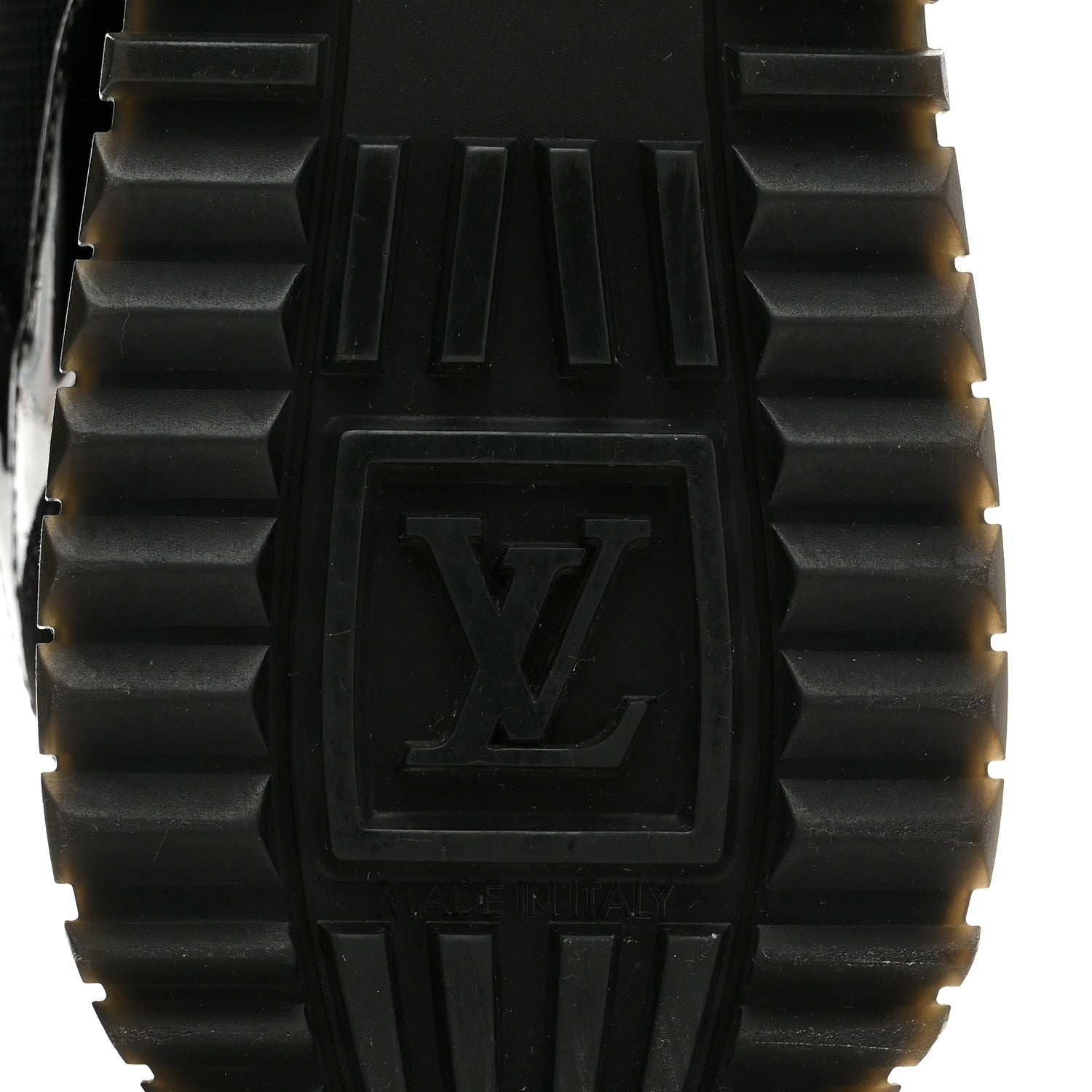 Louis Vuitton Suede Monogram Run Away Sneakers 38 Black 9 of 9