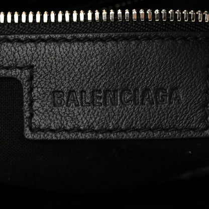 Balenciaga Agneau Arena Silver Hardware Medium Le City Black 6 of 10
