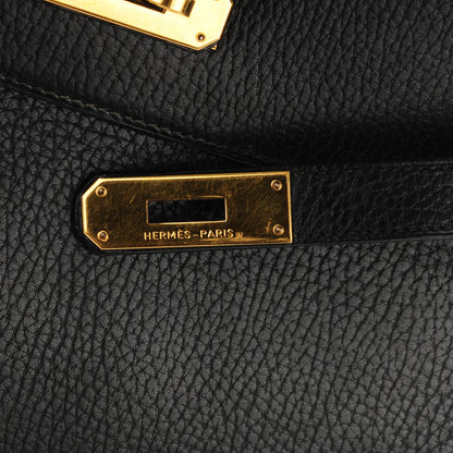 Hermes Ardennes Kelly Retourne 35 Black 7 of 20