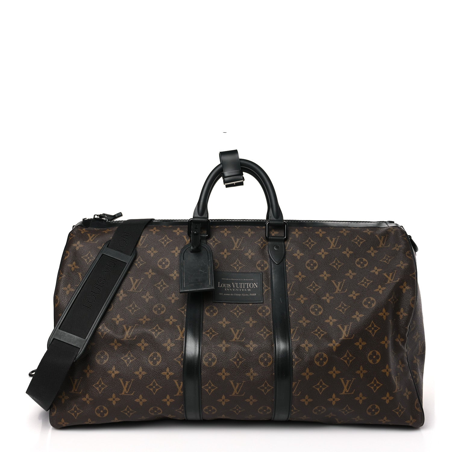 Louis Vuitton Monogram Waterproof Keepall Bandouliere 55 1 of 8