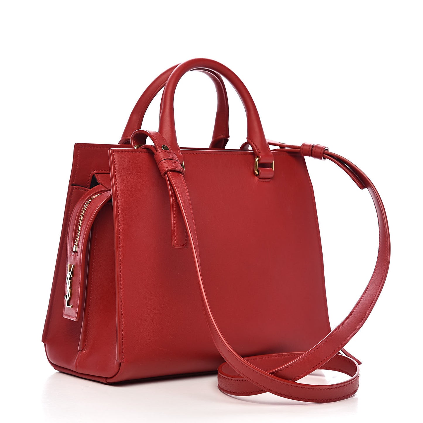 Smooth Calfskin Small East Side Tote Rouge Eros