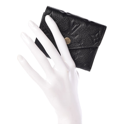 Louis Vuitton Empreinte Zoe Wallet Black 2 of 8