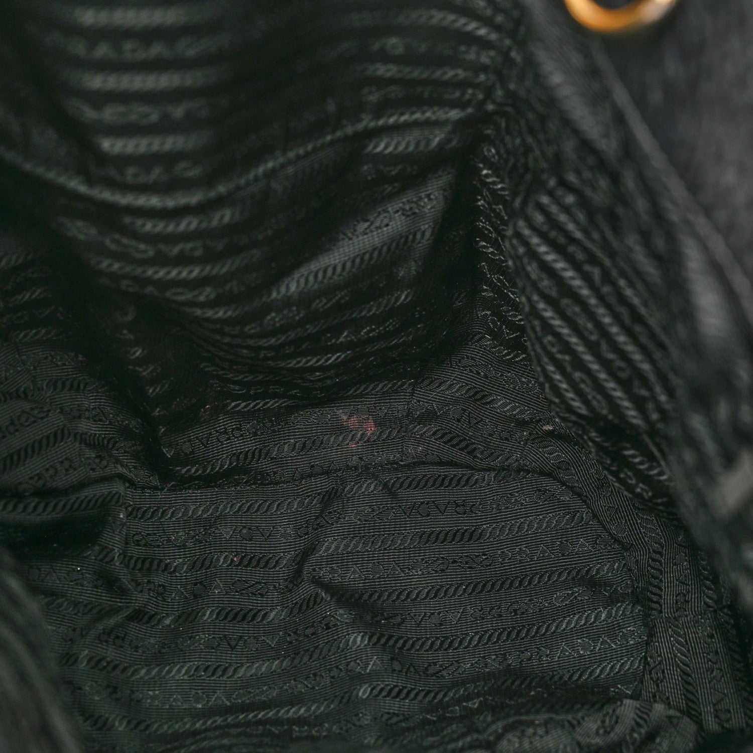 Prada Vitello Daino Tote Black 11 of 17