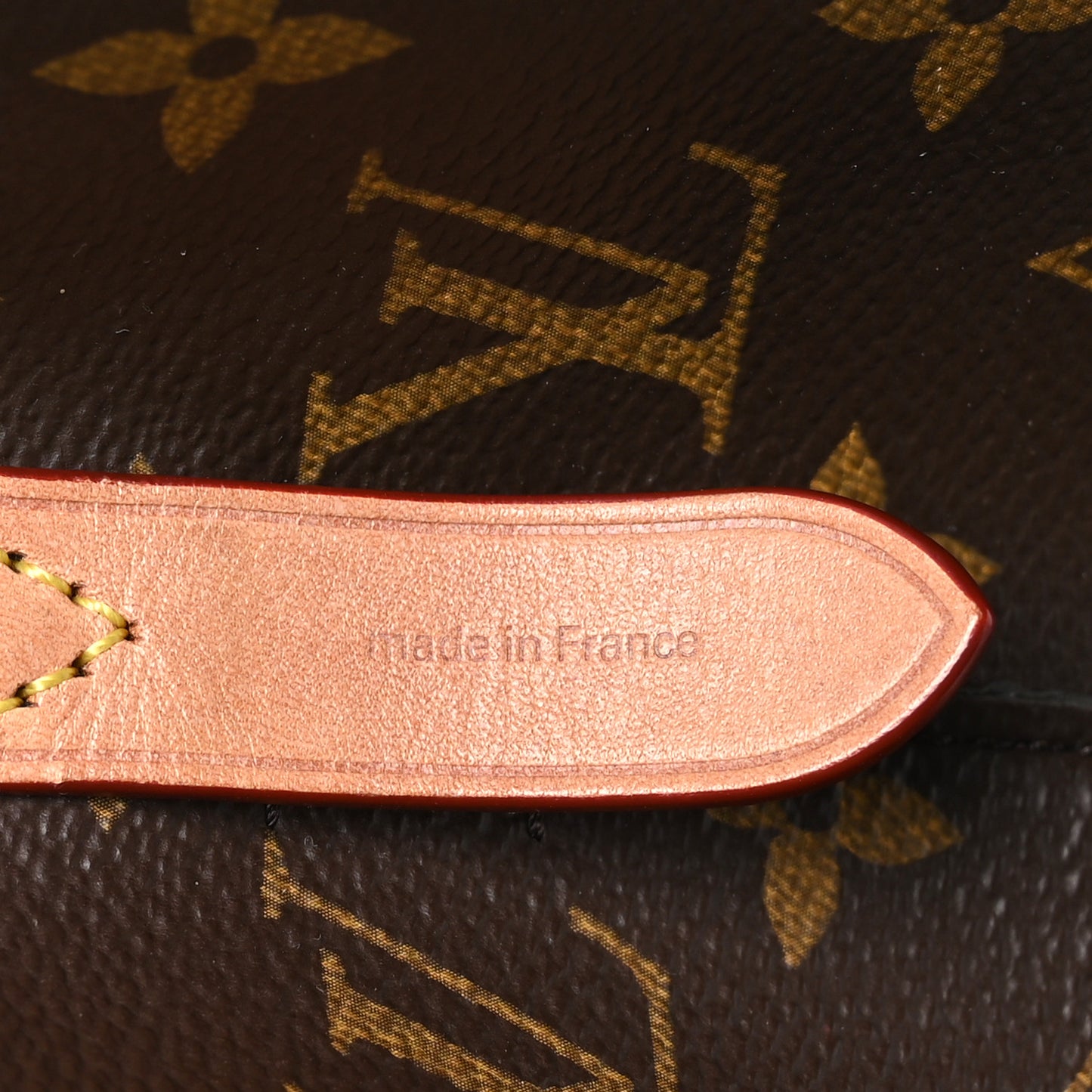 Monogram Braided Neonoe MM Peach Cream