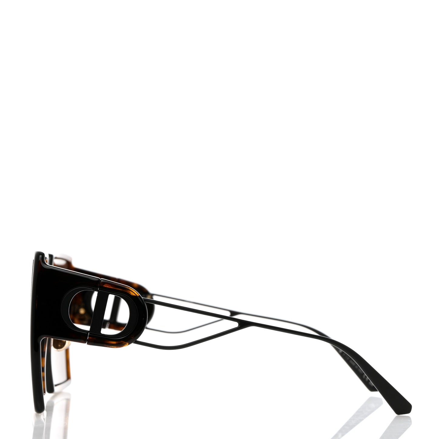 Square 30 Montaigne Sunglasses Havana