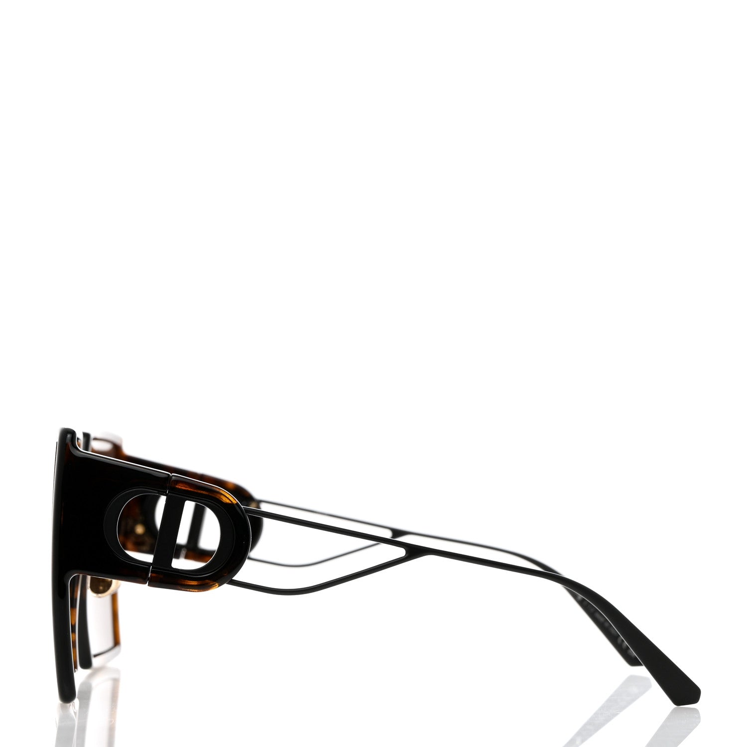 Christian Dior Square 30 Montaigne Sunglasses Havana 3 of 12