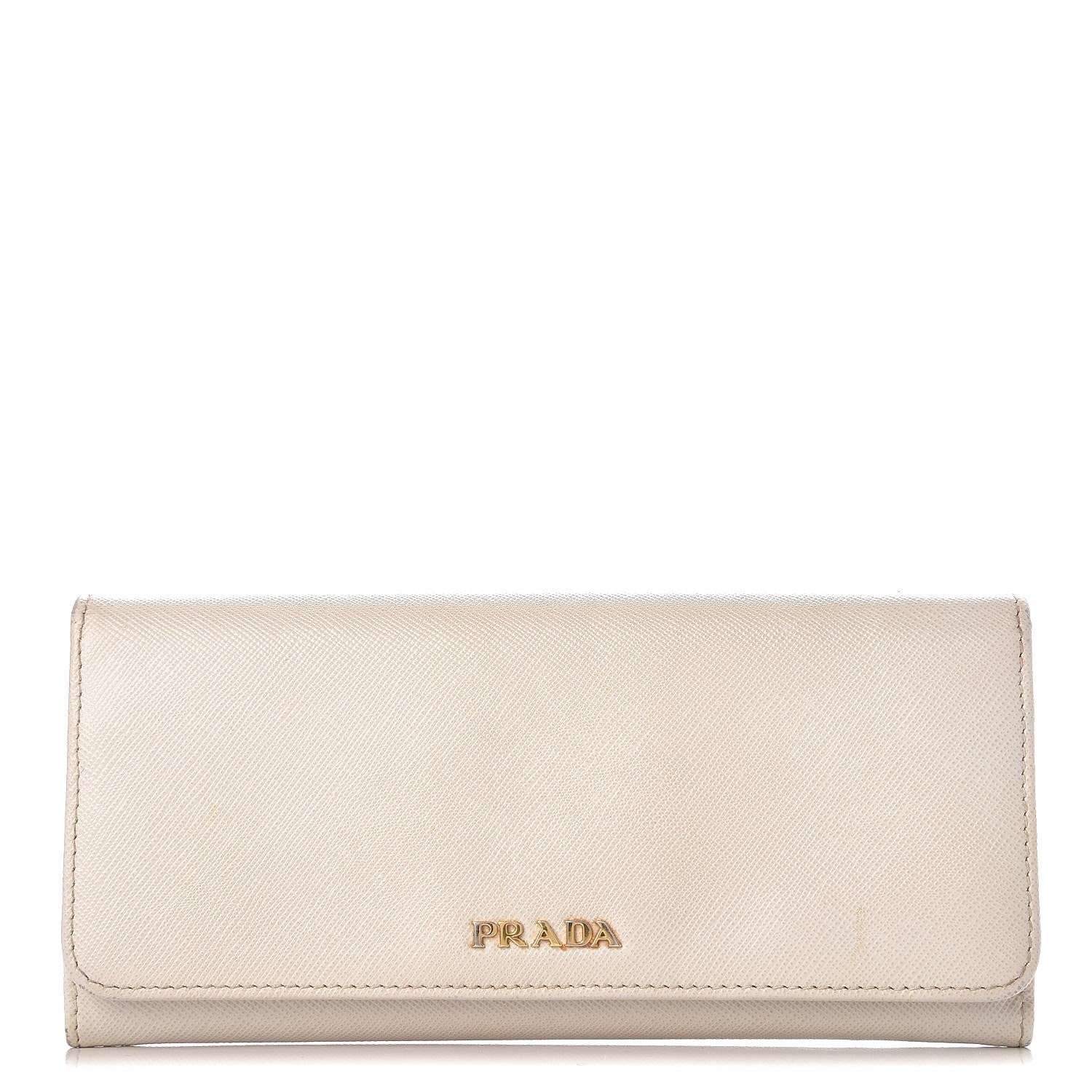Prada Saffiano Colour Continental Flap Wallet Talco Hibiscus 1 of 11