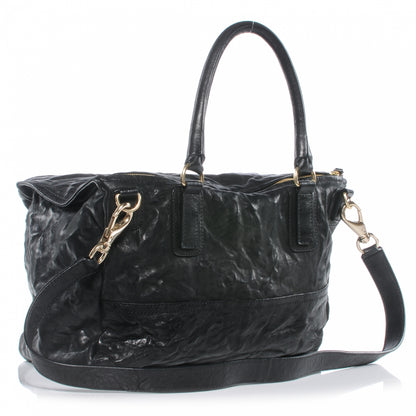 Givenchy Textured Sheepskin Medium Pandora Pepe Messenger Black 3 of 8