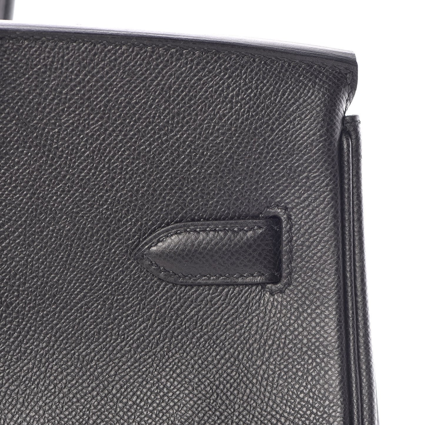 Epsom Birkin 35 Black