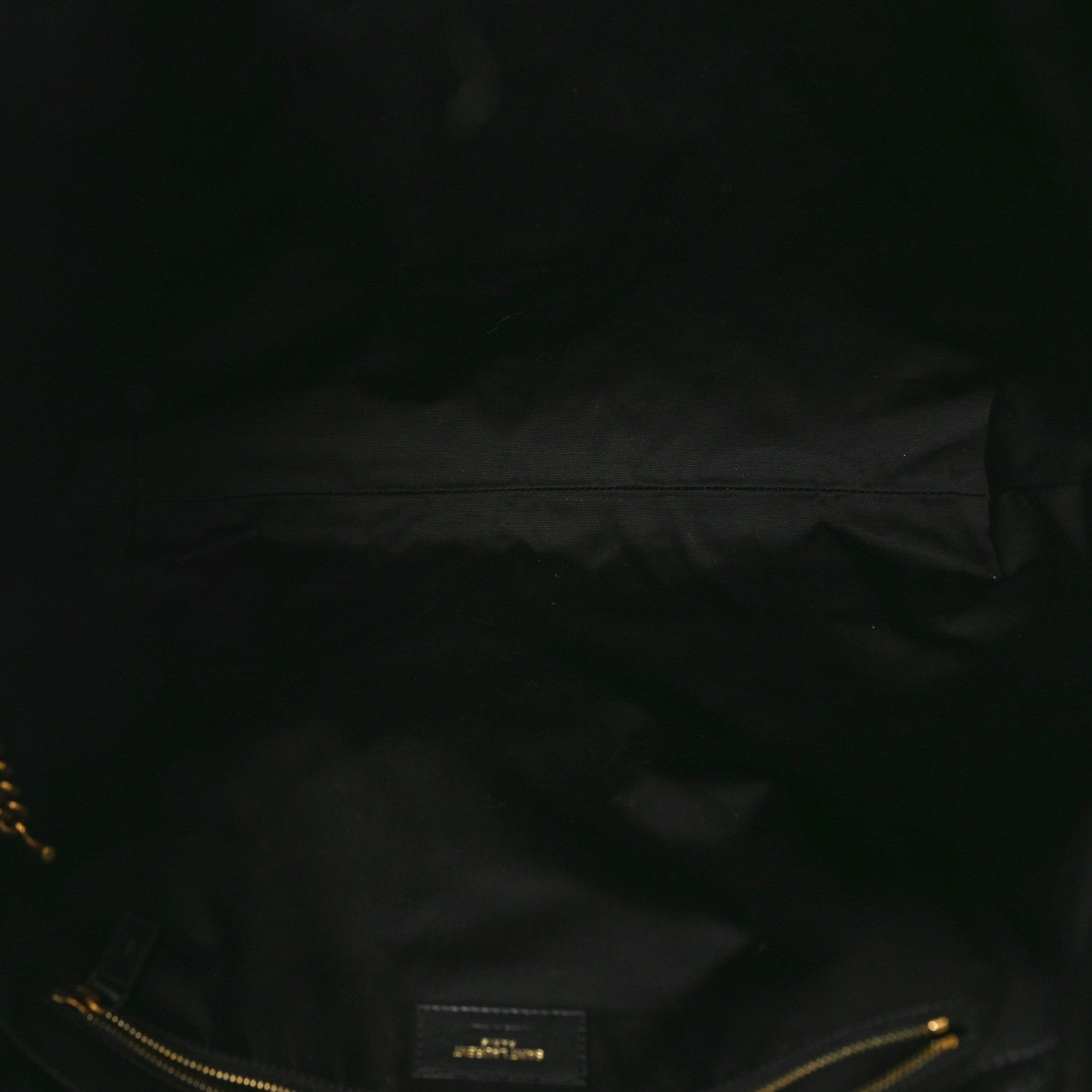 Saint Laurent Lambskin Quilted Maxi Icare Shopping Tote Black 6 of 9