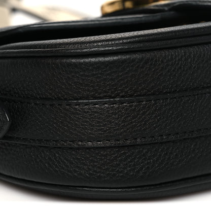 Louis Vuitton Grained Calfskin LV Pont 9 Soft PM Black 8 of 9