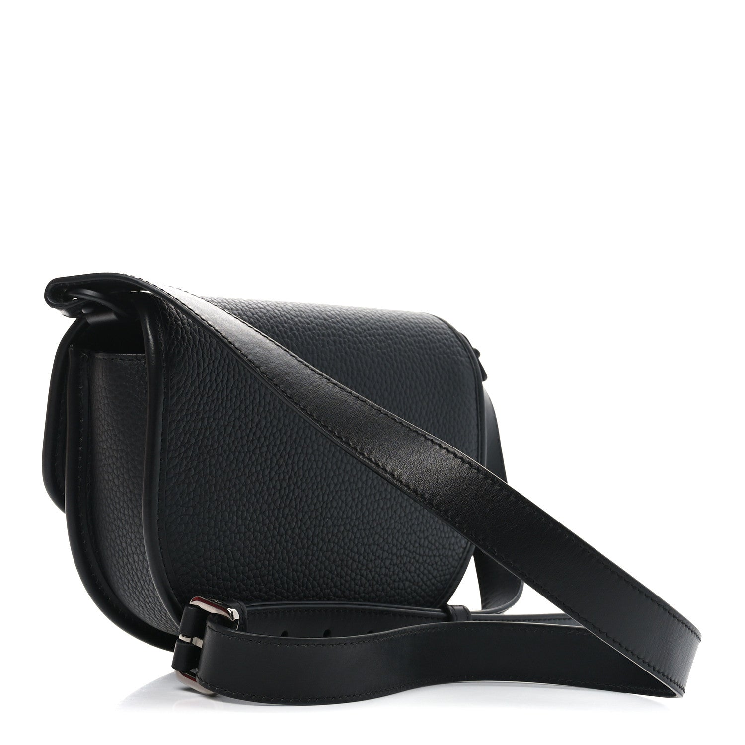 Christian Dior Grained Calfskin Mini Gallop Bag With Strap Black 3 of 9
