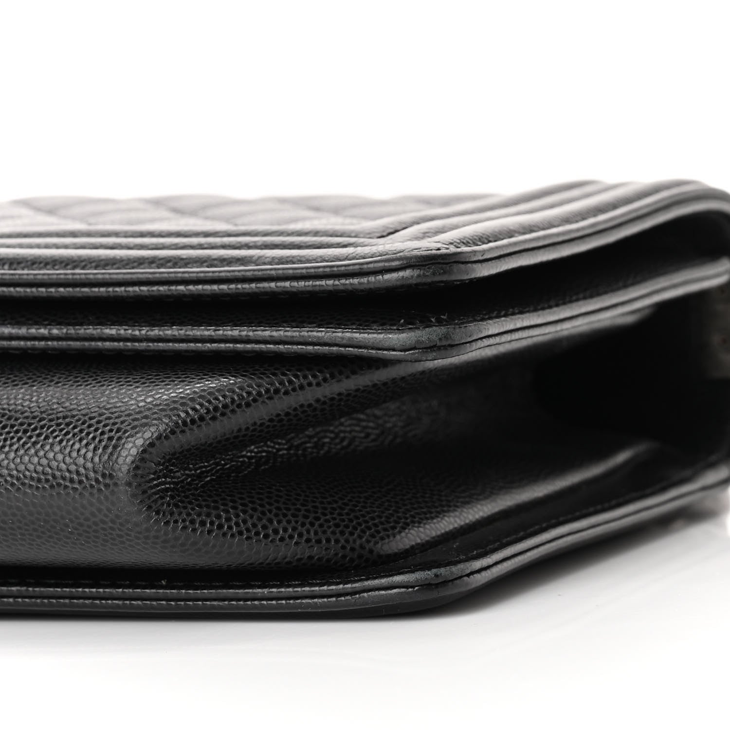 Chanel Caviar Quilted Medium Boy Flap Black 10 of 12