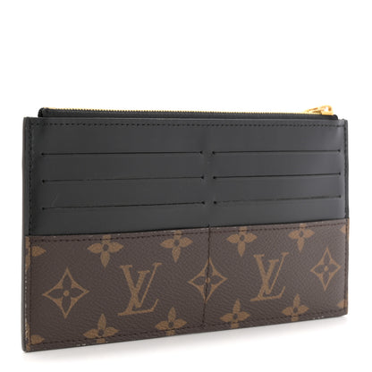 Louis Vuitton Monogram Slim Purse Black 3 of 6