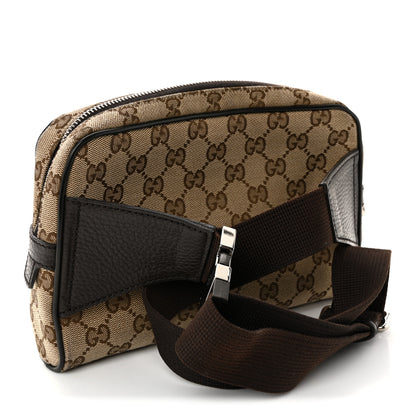 Gucci Monogram Belt Bag Dark Brown 3 of 10