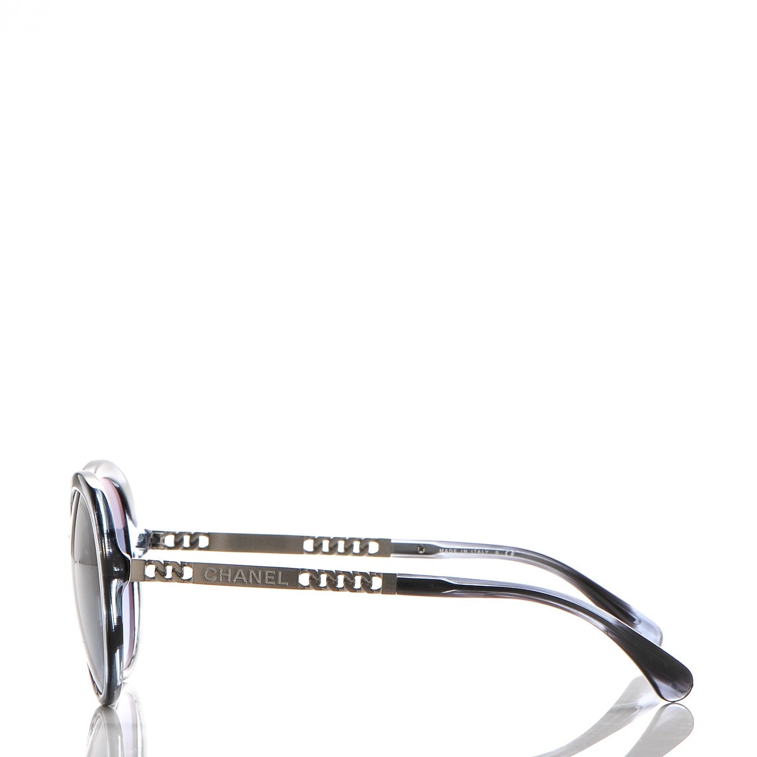 Chanel Chain Oval Summer Sunglasses 5353 Blue 3 of 8
