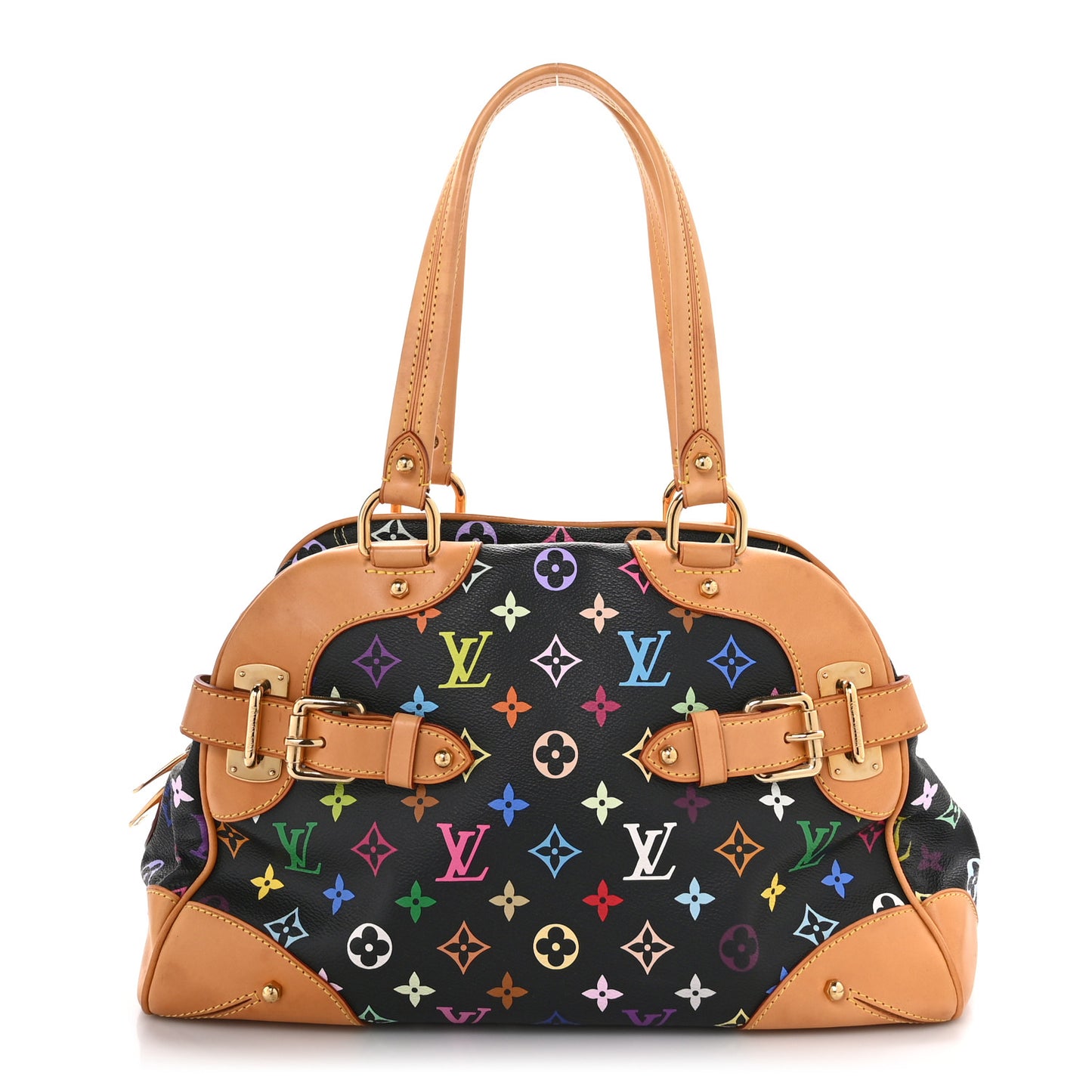 LOUIS VUITTON Monogram Multicolor Claudia Black