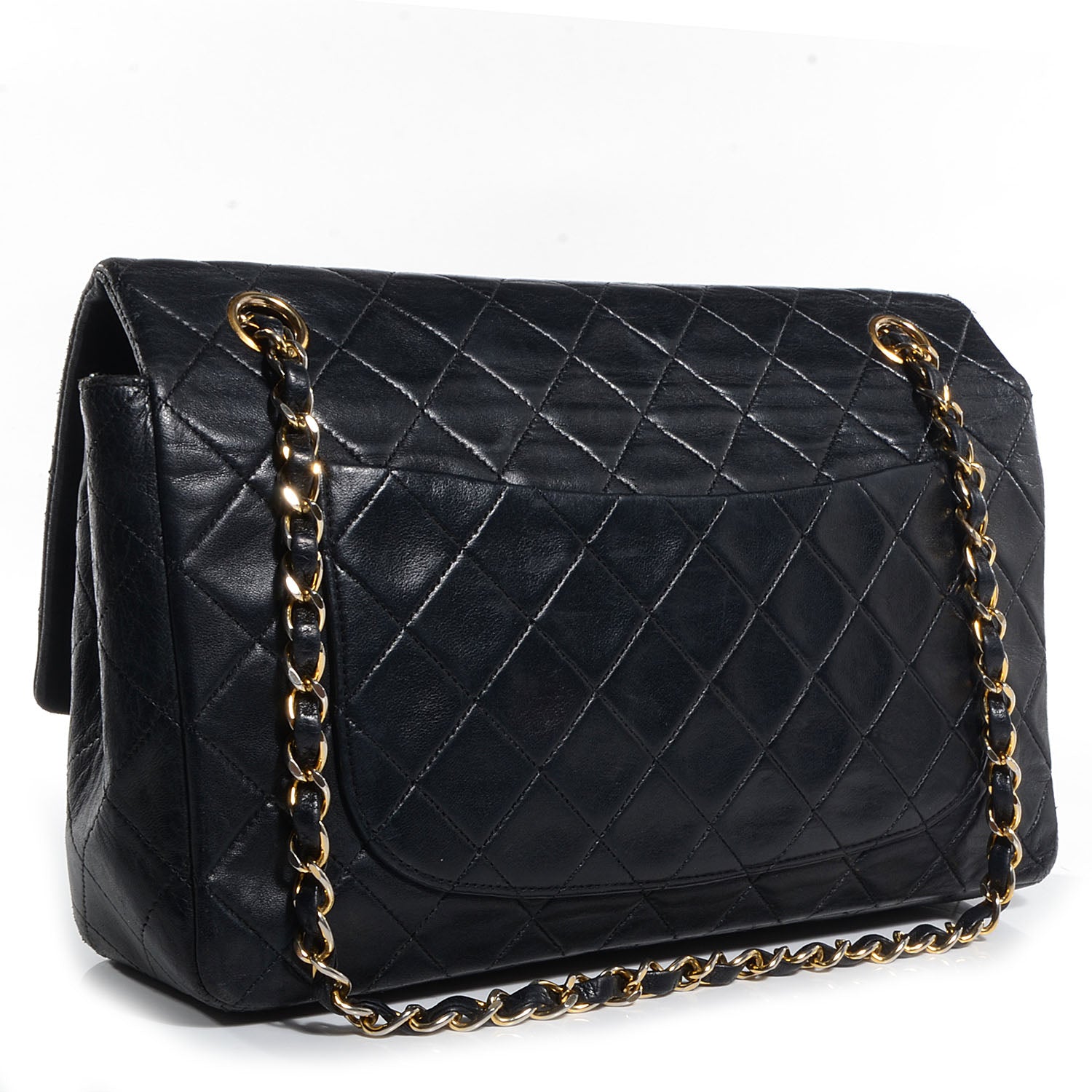 Chanel Lambskin Medium Single Flap Black 3 of 8