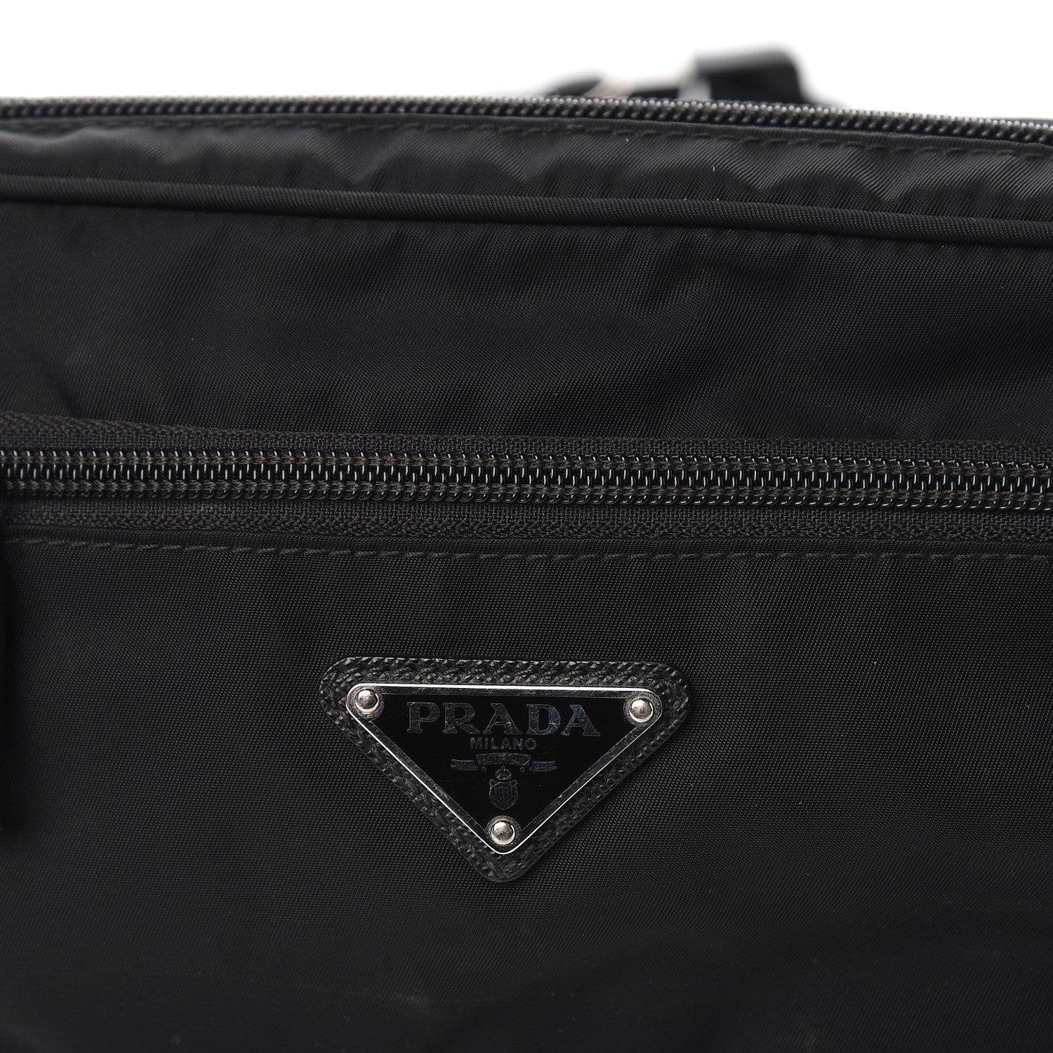 Prada Tessuto Nylon Belt Bag Black 10 of 10