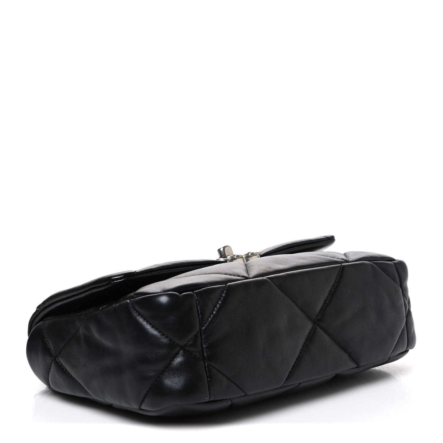 Chanel Lambskin Quilted Medium Chanel 19 Flap Black 4 of 11