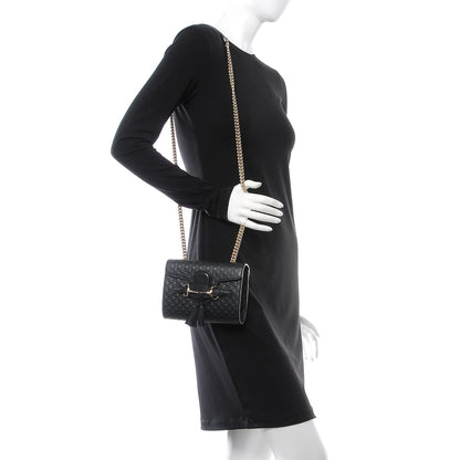 Gucci Microguccissima Mini Emily Shoulder Bag Black 2 of 8