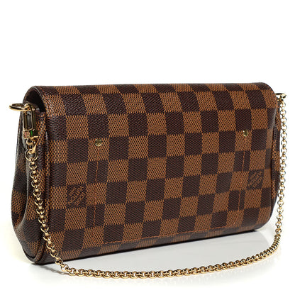 Louis Vuitton Damier Ebene Favorite PM 3 of 9